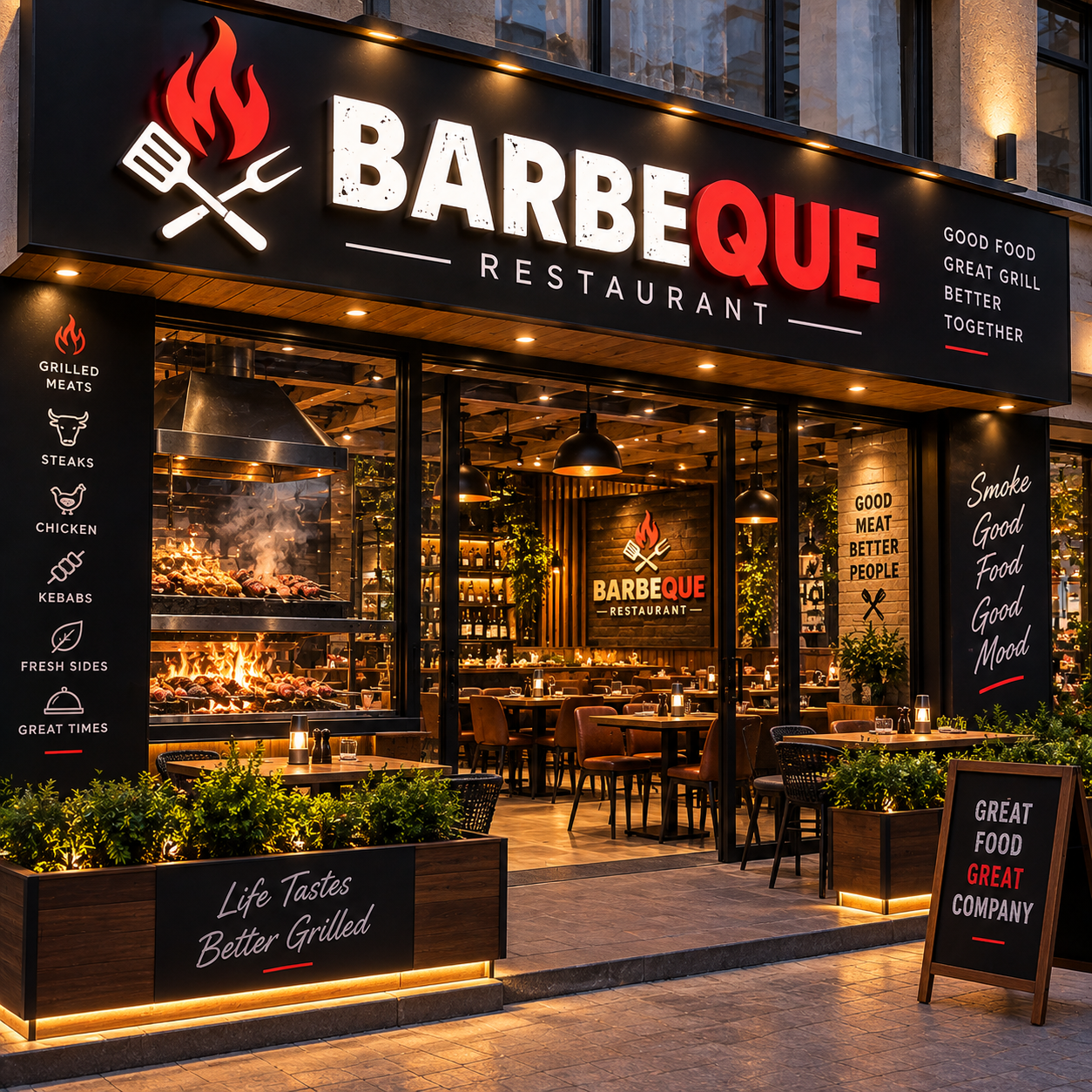 Barbeque restoran